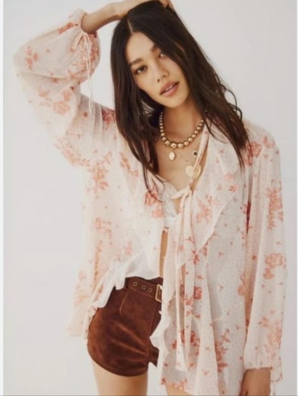 Free People DREAMLAND TUNIC SIZE M